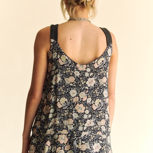 NWT Vici for Davi & Dani Floral Sleeveless Long Vest Duster Maxi Dress - Picture 3 of 13